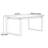 Nordic home rectangular dining table-110961480
