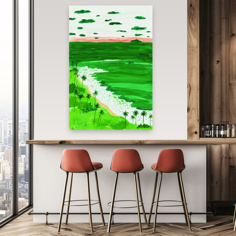 Emerald Tide, H 60 po x l 40 po