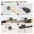 Blaze 9.7'' 1 Wall Towel Bar-91916481