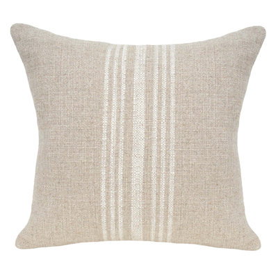 Island Striped Reversible Throw Pillow