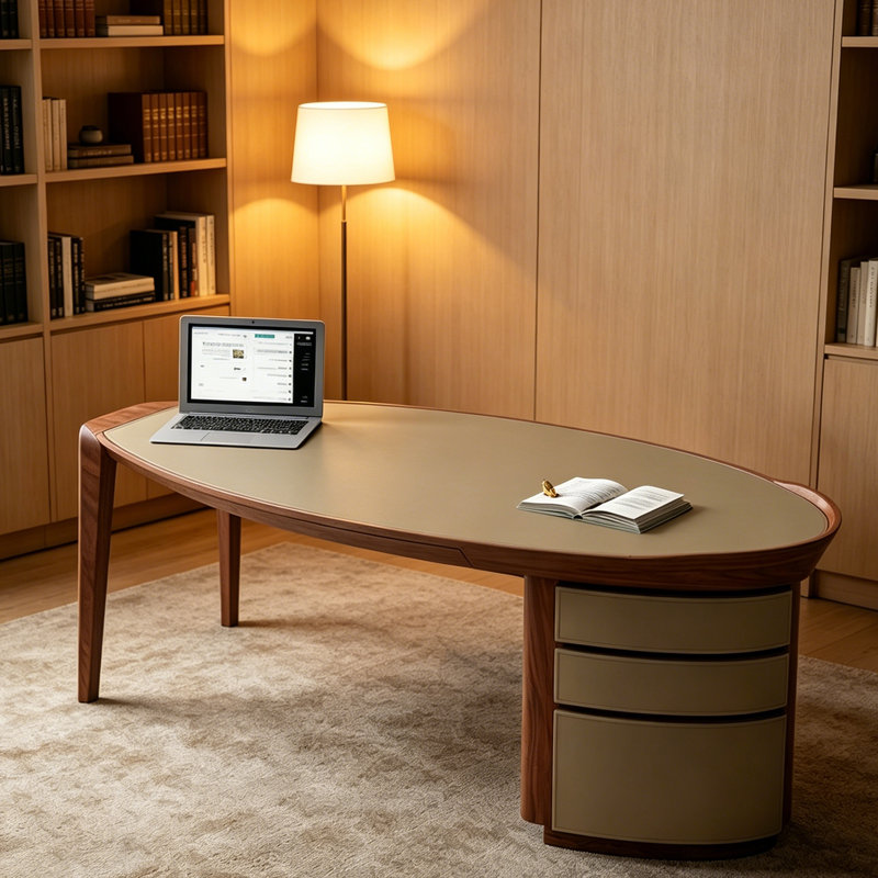 Minimalist Italian-style desk