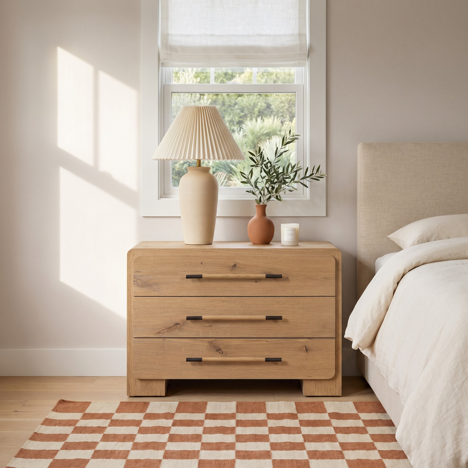 Oak Nightstand