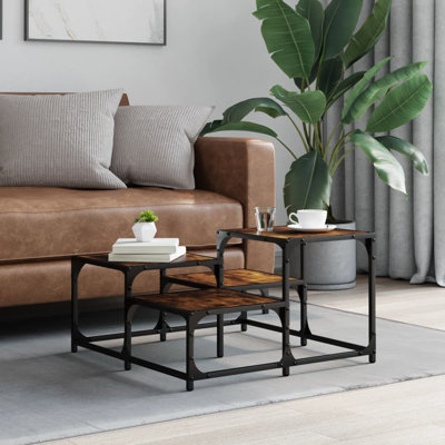 Table basse à cadre simple avec rangement
