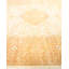 Tapis ivoire traditionnel noué à la main de conception unique 8 pi 3 po x 10 pi 3 po Keller