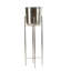 Grand support à fleurs rond en métal 2 pièces-908040110-908040106