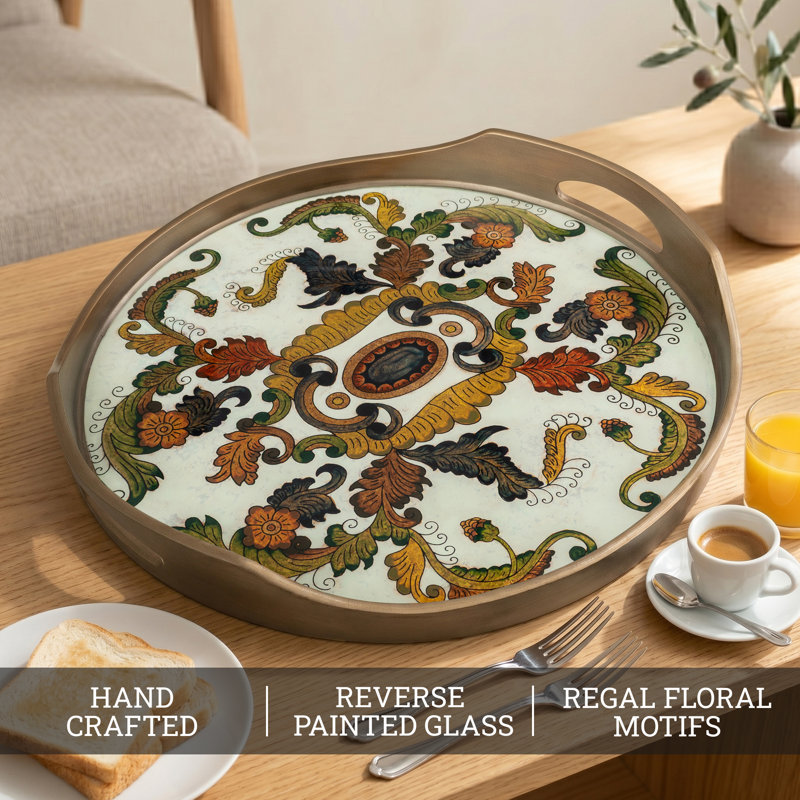 Glass Decorative Tray