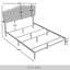 Lit rembourré avec banc de rangement Forbish-1183218907-1183218904