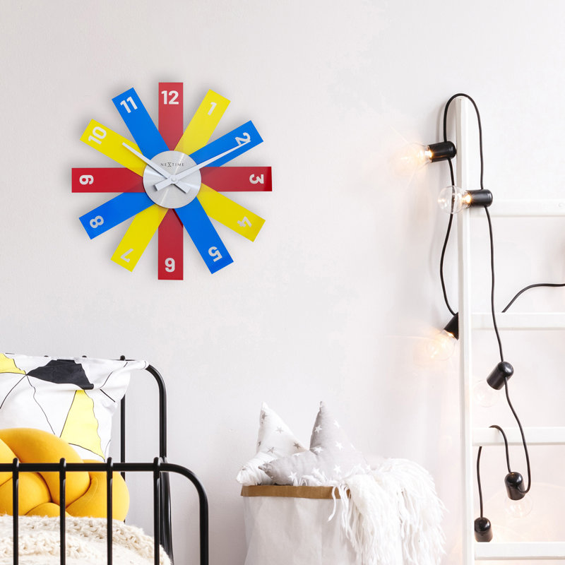 Metal Wall Clock, Multicolor