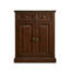 Banc de rangement pour chaussures en bois massif noyer-1811632784