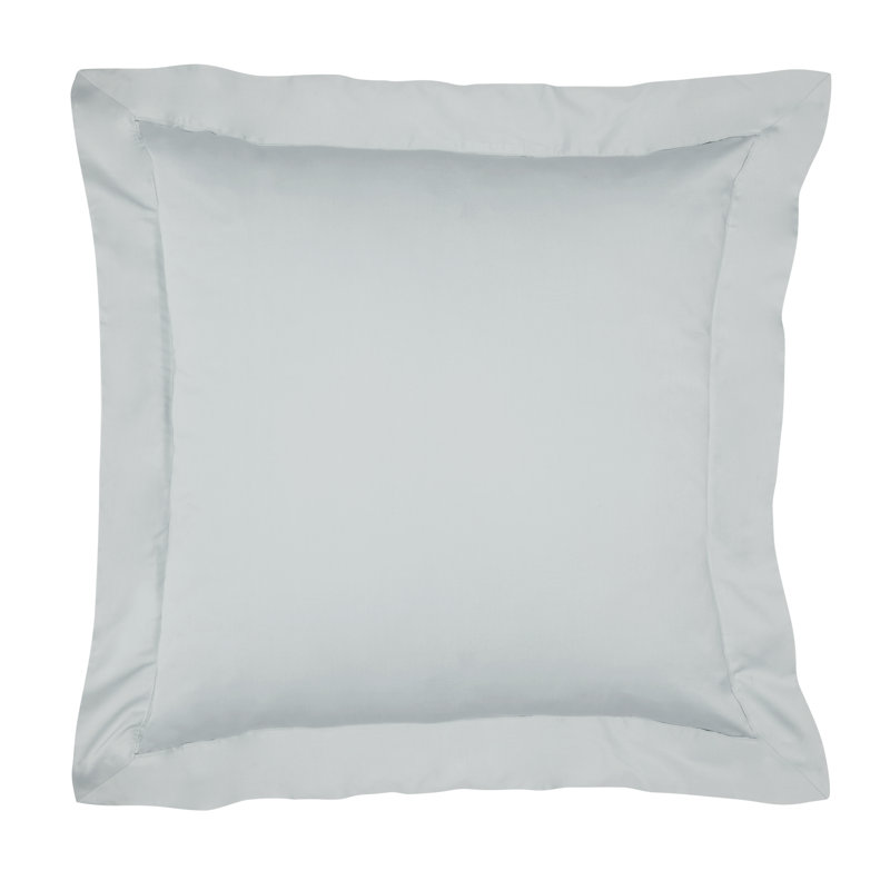 Rayon Cotton Blend Sham, King, Silver Sage