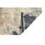 Hand Knotted Abstract Area Rug in Beige/Gold/Navy
