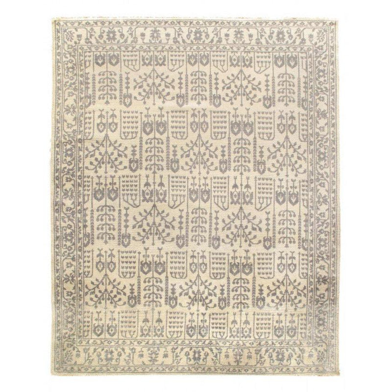 Oriental Area Rug in Gray