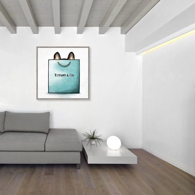 «Shop and Peek» - Impression sur toile