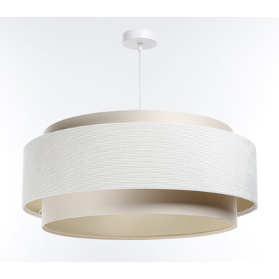Ammann 1 - Light Natural Geometric Pendant