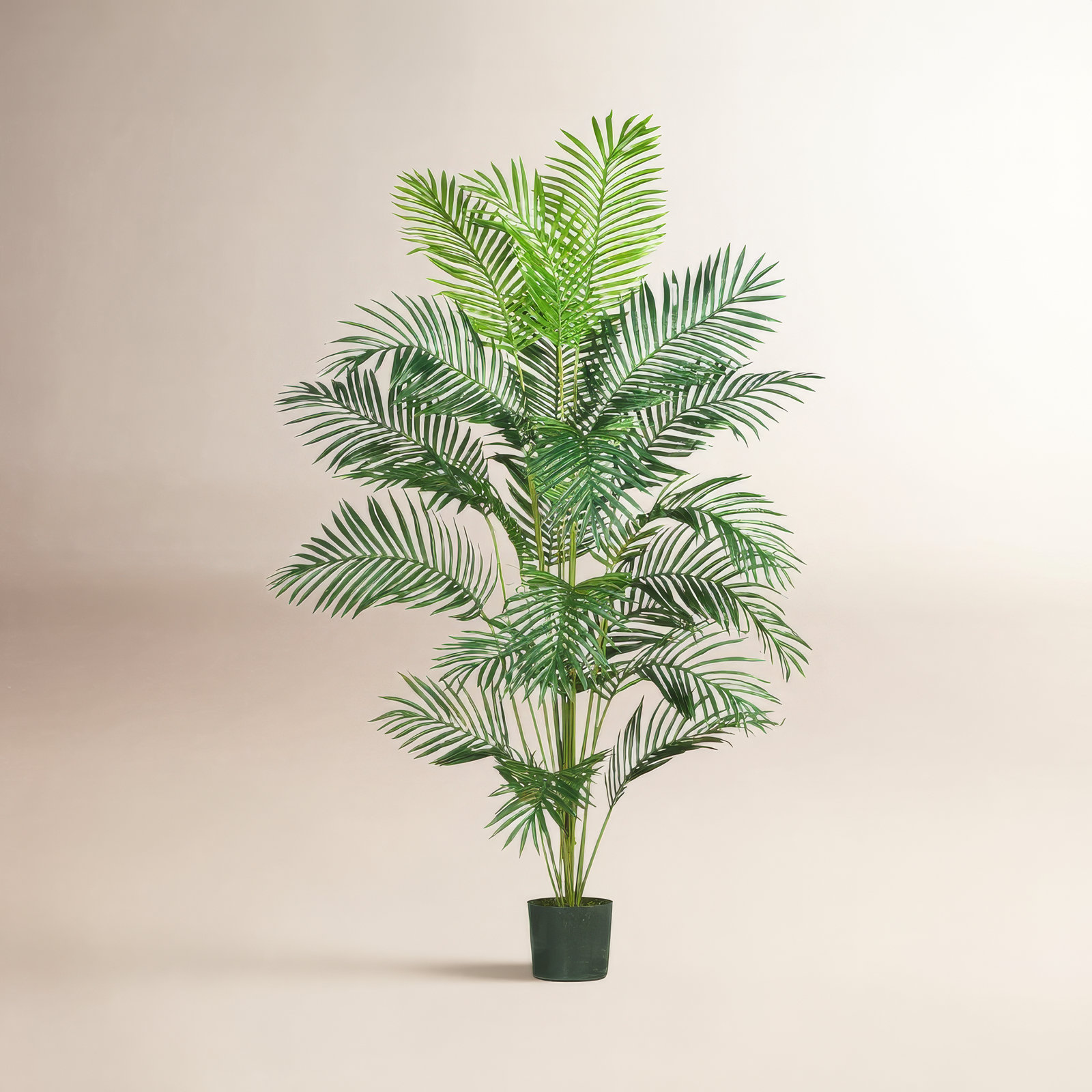 Faux Palm Tree, 60" H x 46" W x 44" D