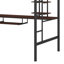 Lit mezzanine avec bureau et tablette