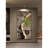 Luxury 3d Sandstone Wall Art With Led Light & Hydroponic Planter - Entryway/Corridor Decor-1044968