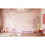 Lit simple en bois avec clôture-912572456