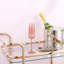 Flûtes à champagne Sidney - 7 oz - ensemble de 4 - rosé-121357989
