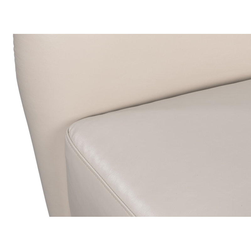 Lombard Club Chair, Crystal White