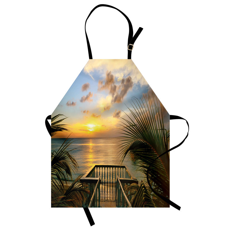 No Pattern Bib Apron