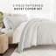 Ensemble de housse de couette à imprimé de vignes et treillis Home-847488376