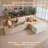 Vivelle 108'' Cloud Upholstered Sectional Couch With Chaise L-Shape Modern Modular Sofa For Living Room Bedroom No Assembly Required-1782903505-1784288229