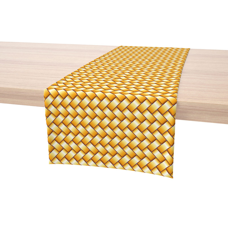 Watlington Geometric Table Runner, 108" x 14"