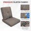 Coussins de remplacement pour meubles d'extérieur 24 po x 22 po Carolina-110860465-123627883