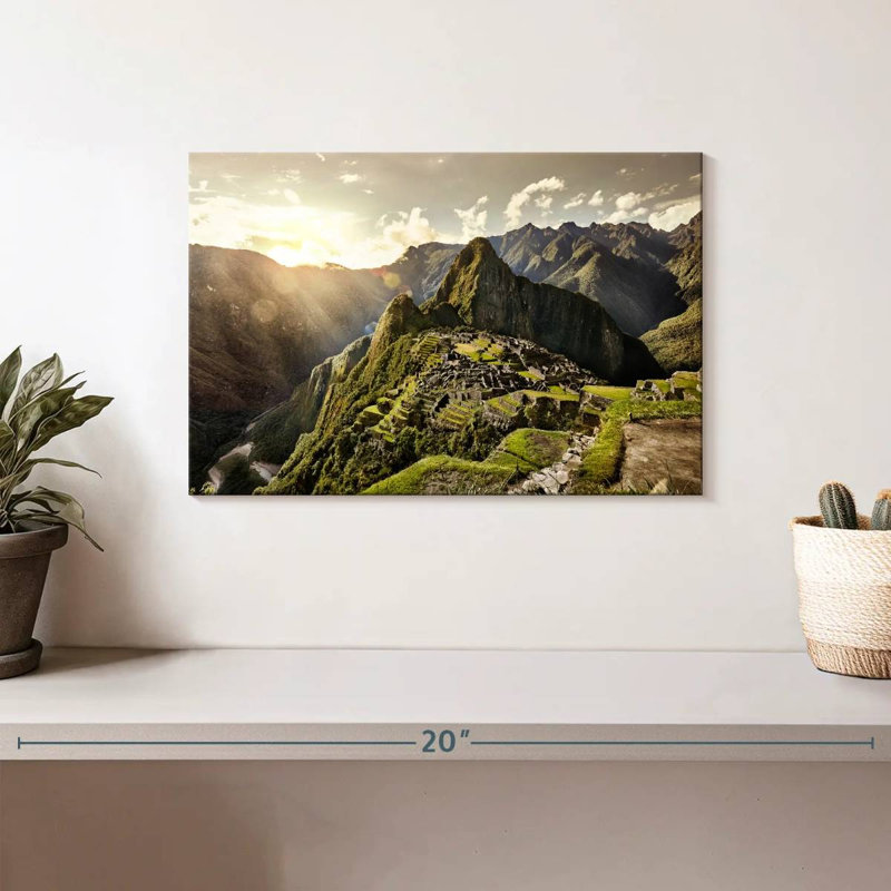 Lilie Ancient Machu Picchu, 8" H x 12" W