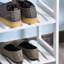 HOMCOM 3-Tier Shoe Rack Wood Frame Open Storage-1116954123