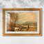 Château de Lulworth, Dorset, vers 1820 - J.M.W. Turner - Estampe encadrée sur mesure-987348484-987348528-987348531