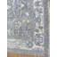 Tapis oriental moderne Oushak gris noué à la main 6 x 8 pi 9 G15433