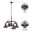 Lustre fantaisie 5 lumières Katwon