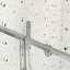 Porte pivotante en verre trempé de 44 à 48 po x H 71 po, finition, installation simple, fermeture magnétique, douche à conception imperméable, installation facile, fermeture, bonne fuite-117446114