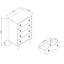 Commode 4 tiroirs l 27,2 po-71014174