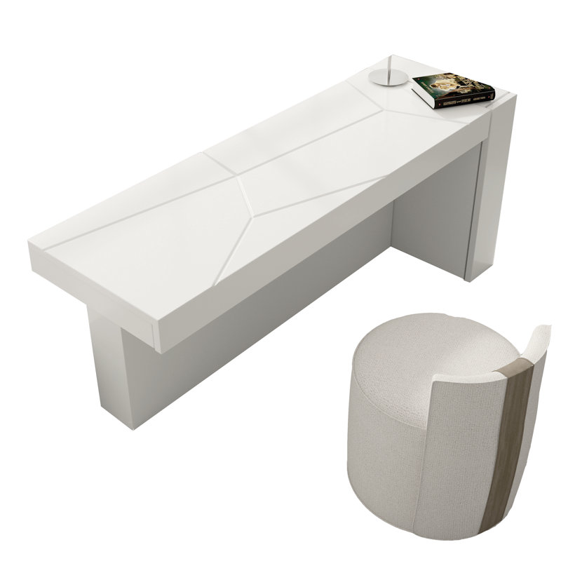 Ensemble de coiffeuse avec miroir Natal, Mat