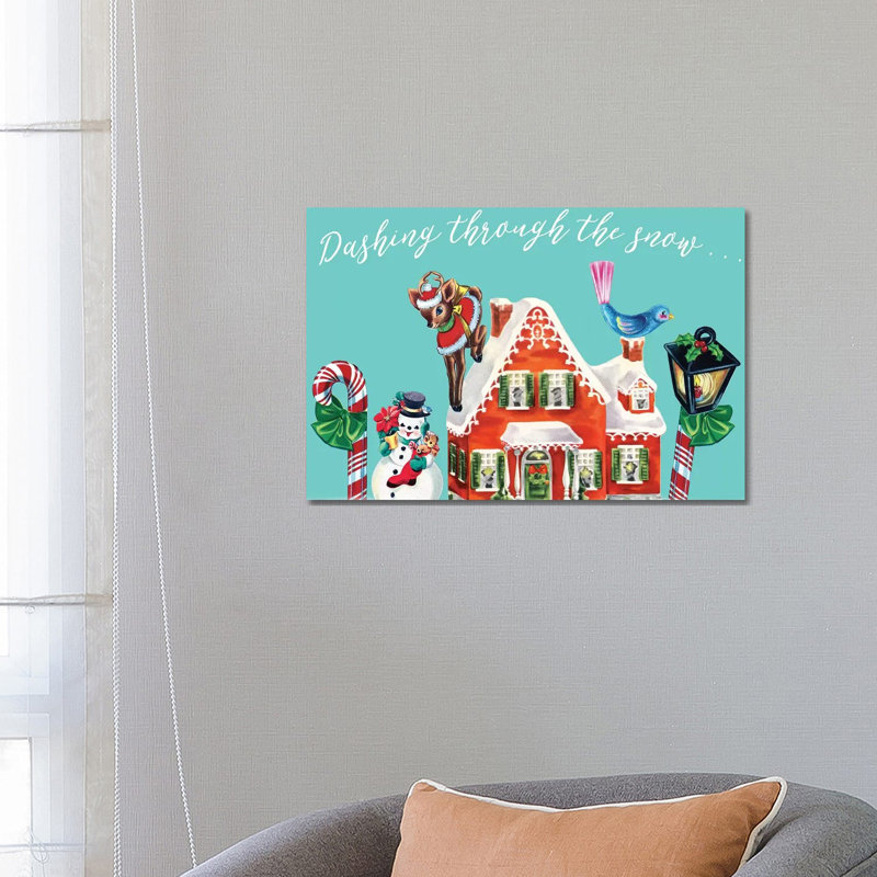 1955 Christmas Collection A by Alicia Ludwig - Wrapped Canvas Print, 30.48 cm H x 45.72 cm W