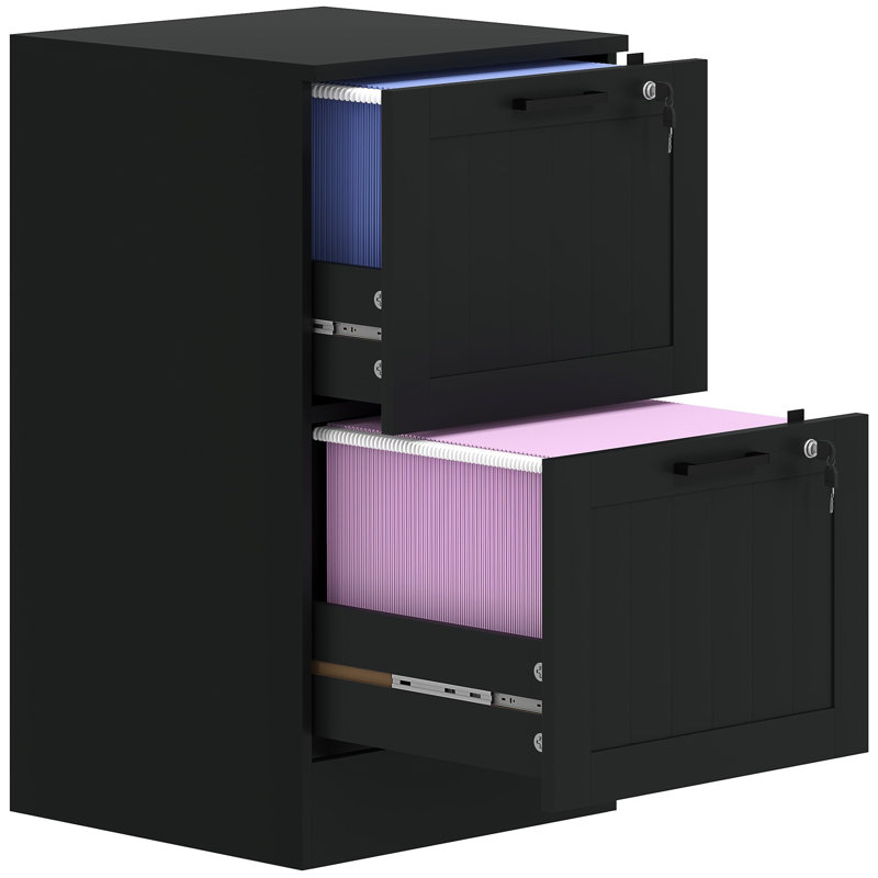 40cm Wide 2 -Drawer File Cabinet
