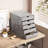 File Cabinet Shelf Organizing Box Settrays 5 Drawers Closed-1592634344