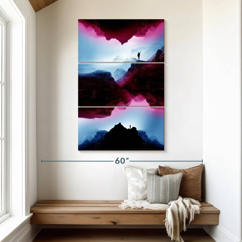 Avery Violet Learning From The Past, 50" H x 32" W