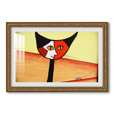 Cat-El Gato de Picasso, v. 2010-Norma Salt-Impression encadrée personnalisée