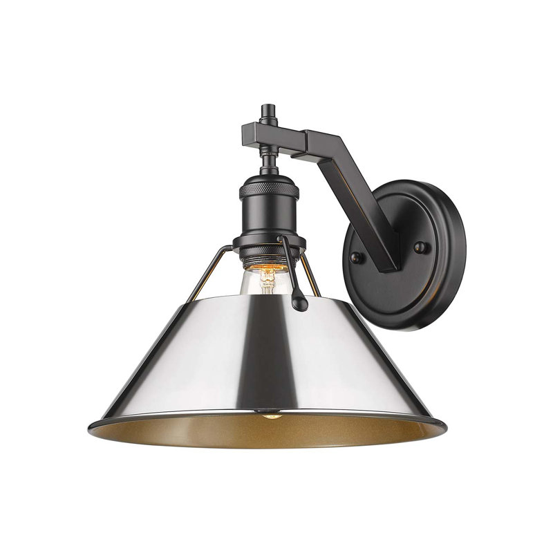Weatherford Steel Spotlight, Chrome, Matte Black