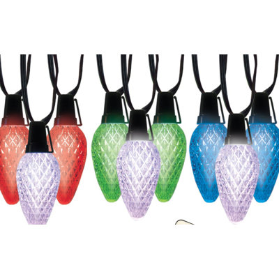 Spectacle de lumières à DEL 15 facettes C9 17Fci