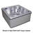 Cyanna Valley Spas Supreme pnpX 6 - Person 21 - Jet Square Plug and Play Hot Tub-20382760-20382761