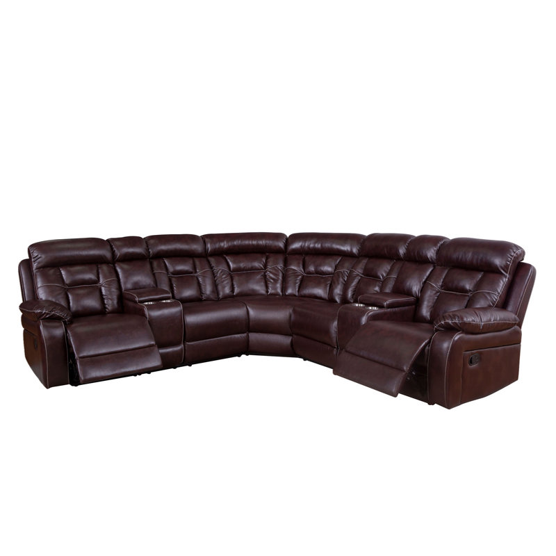 Sectional Sofa With Manual Reclining