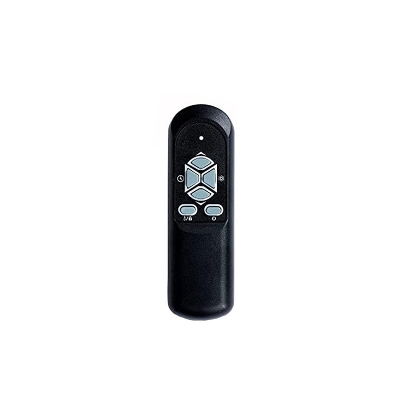 VOLTORB Black Portable Electric Space Heater with LED Display and Remote Control