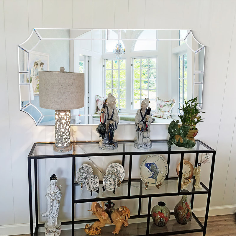 Miroir d'appoint biseauté biseauté