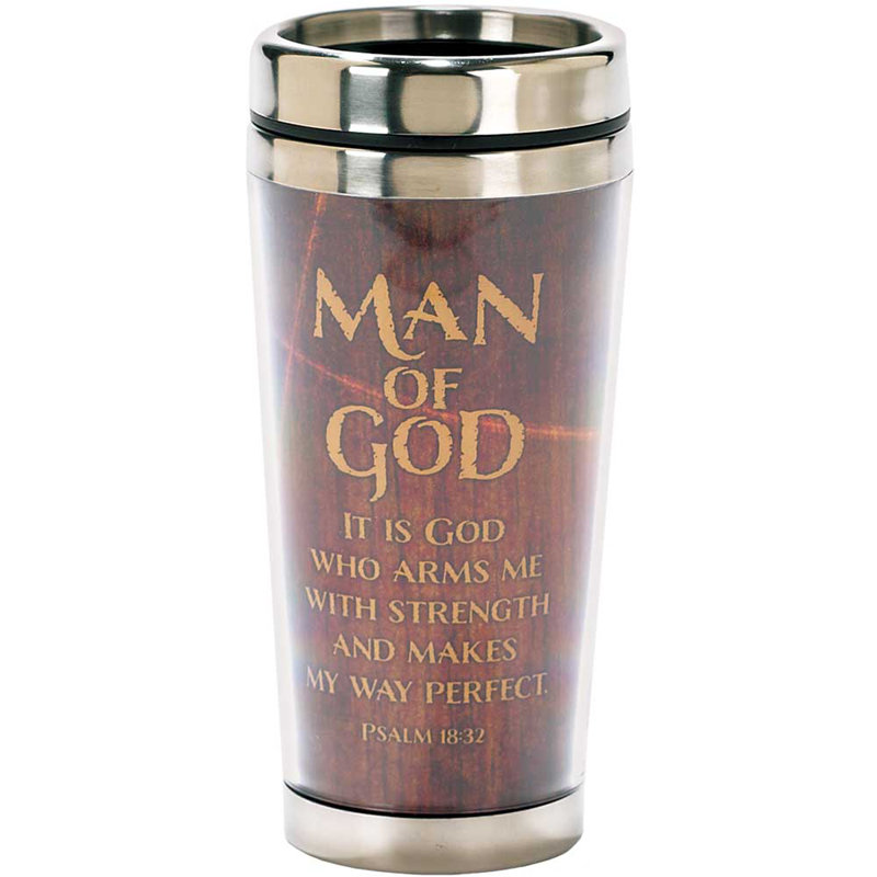 Dicksons Inc 16 fl. oz. Double Wall Insulated Stainless Steel Travel Mug with