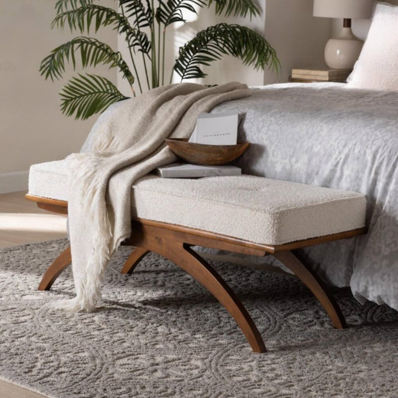 Simple Solid Wood Bench